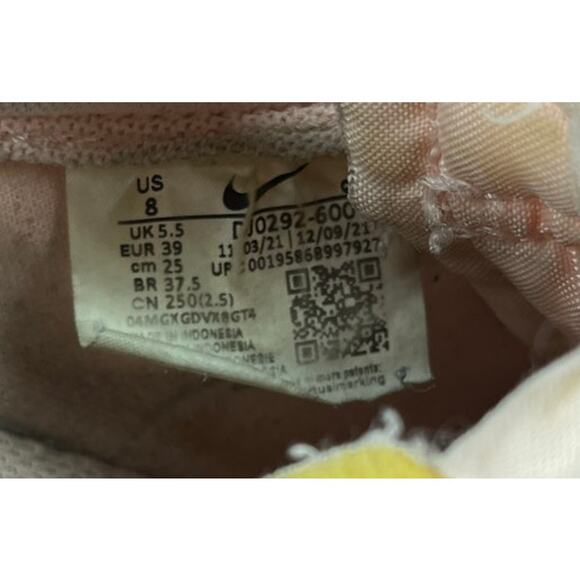 Womens Nike Blazer Low Platform Sneaker Shoes Triple Pink Size 8 - Picture 6 of 6